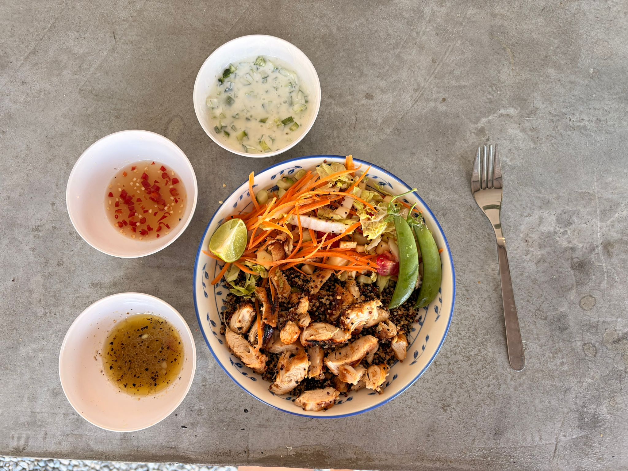 Fresh food at Pangea